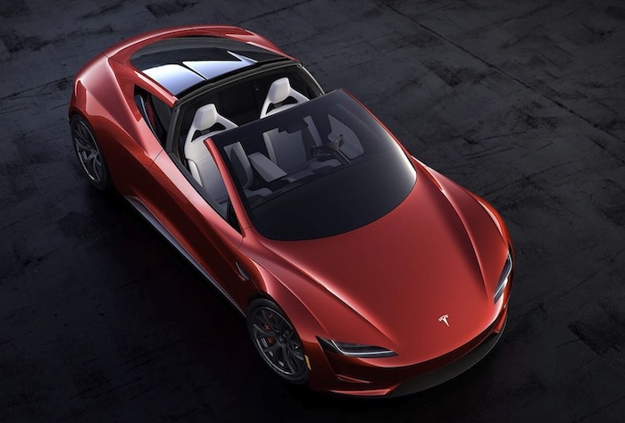 Der vollelektrische Tesla Roadster (Quelle: Tesla)